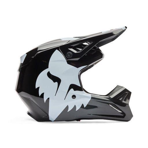 Fox V1 Shield Helmet BLK Fox