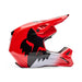 Fox V1 Shield Helmet FLO RED Fox