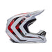 Fox V1 Kairos Helmet WHT/FLO RED Fox