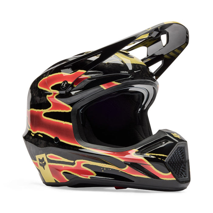 Fox V3 RS Inning Helmet BLK Fox
