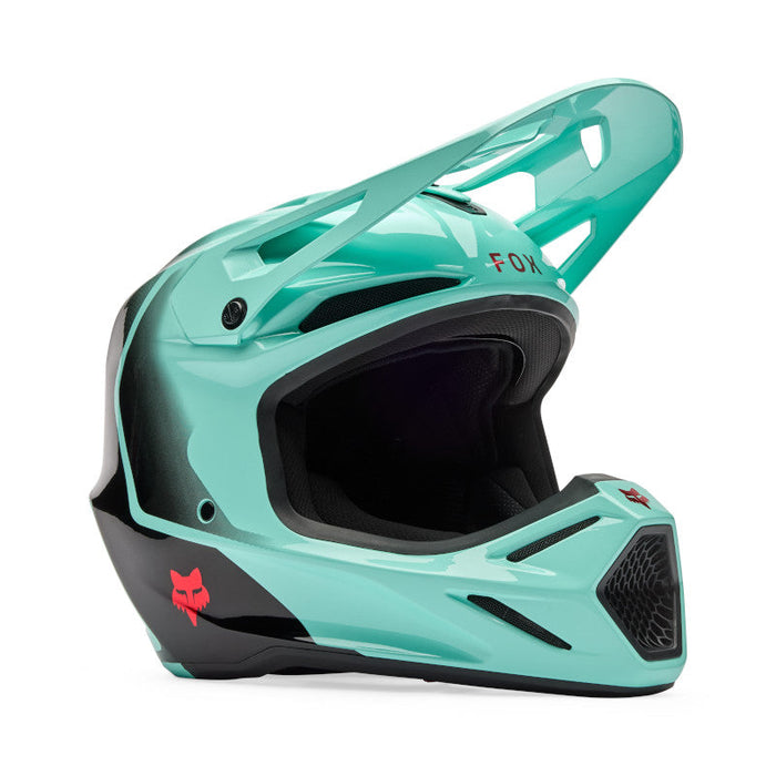 Fox V3 Drip Helmet - Turquoise