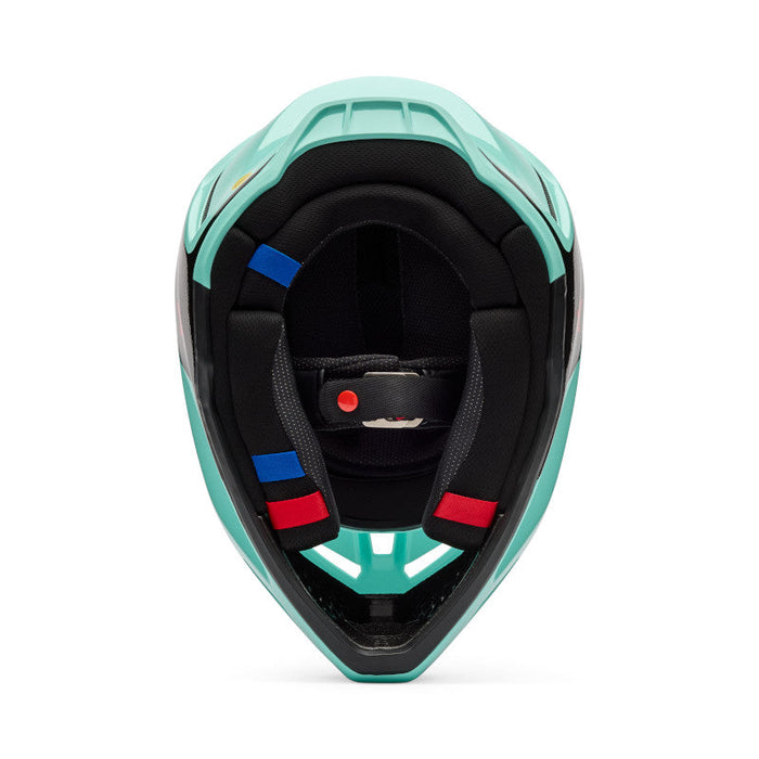 Fox V3 Drip Helmet - Turquoise