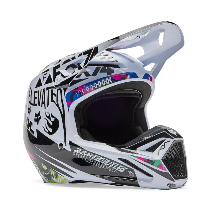 Fox V1 Image Cosmo Helmet WHT/BLK Fox