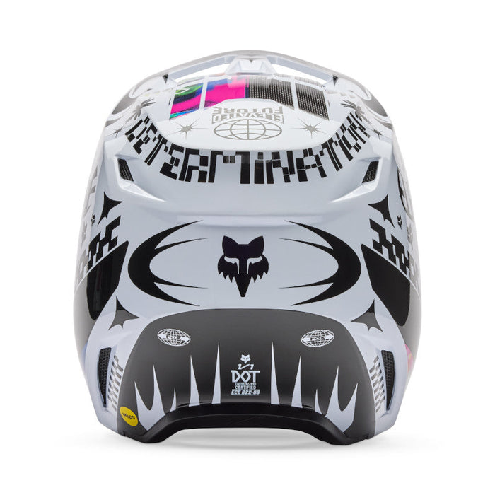 Fox V1 Image Cosmo Helmet WHT/BLK Fox