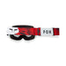 Fox Main Kairos Goggle - Spark WHT/FLO RED Fox