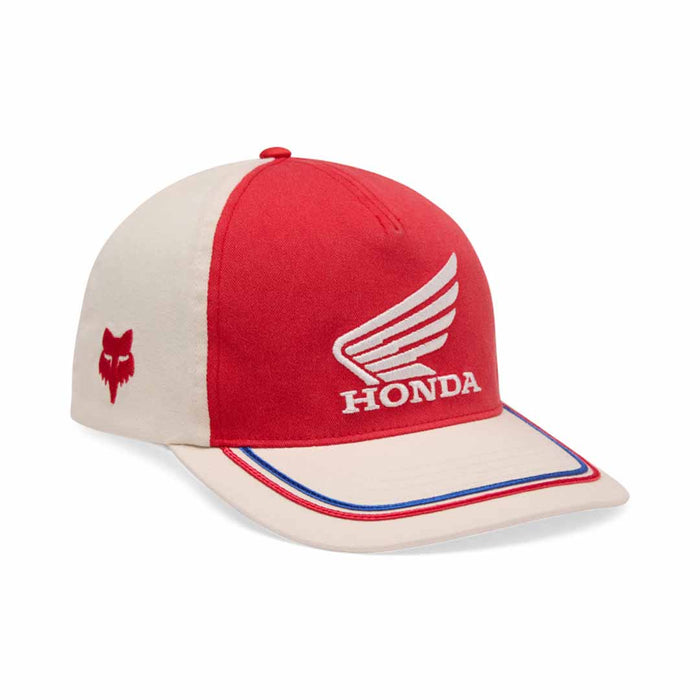 Fox W Honda Snapback Hat - OffWht