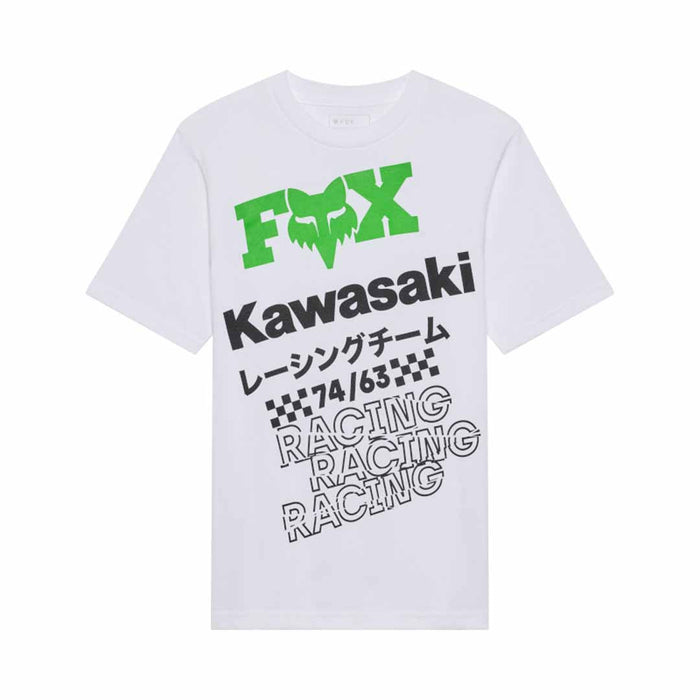 Fox Yth Kawi Ss Tee - Matte White