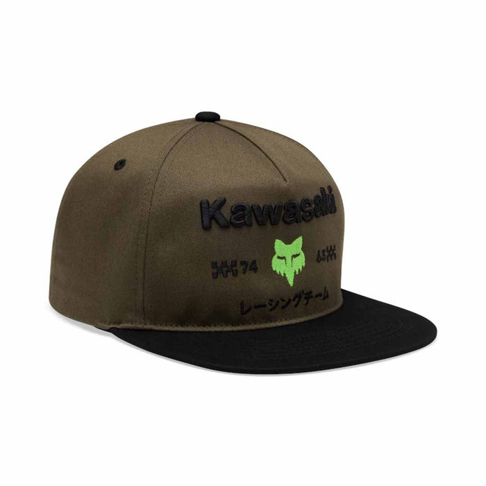 Fox Kawi Snapback Hat - OlvGrn