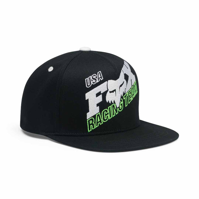 Fox Yth Coldpress Snapback - Blk