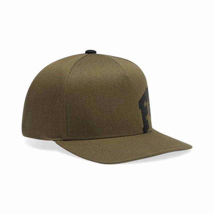 Fox Yth F Head X Snapback - OlvGrn