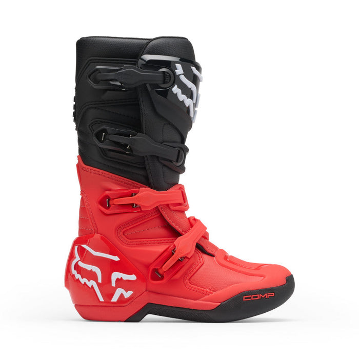 Fox Yth Comp Boot - Red