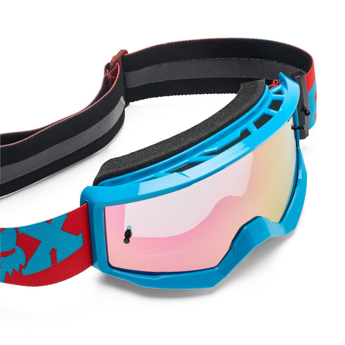 Fox Yth Main Raid Goggle - Spark - Rust