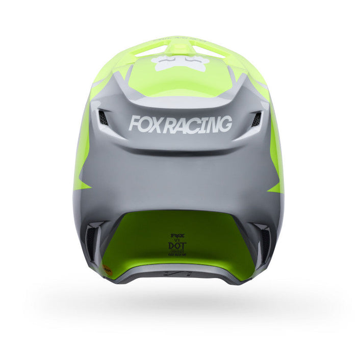 Fox V1 Frame Helmet - GryYlw