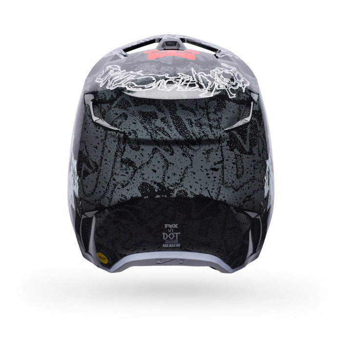 Fox V1 Abyss Helmet - Blk
