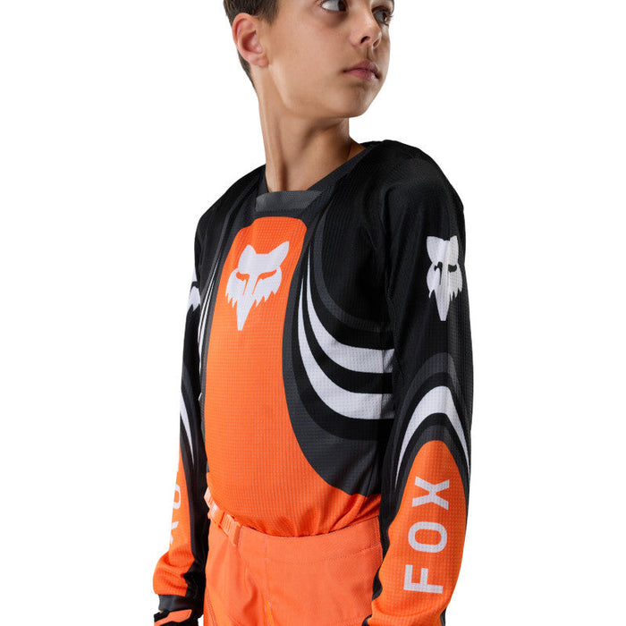 Fox Yth 180 Draft Jersey - Sunburst