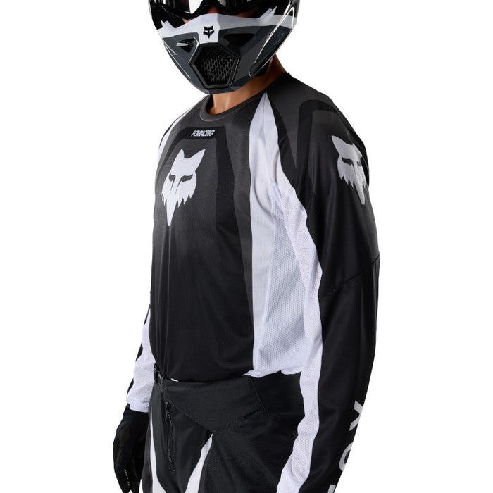 Fox 180 Frame Jersey Extd Sizes - Blk