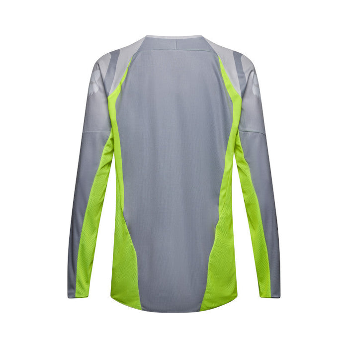 Fox 180 Frame Jersey Extd Sizes - GryYlw