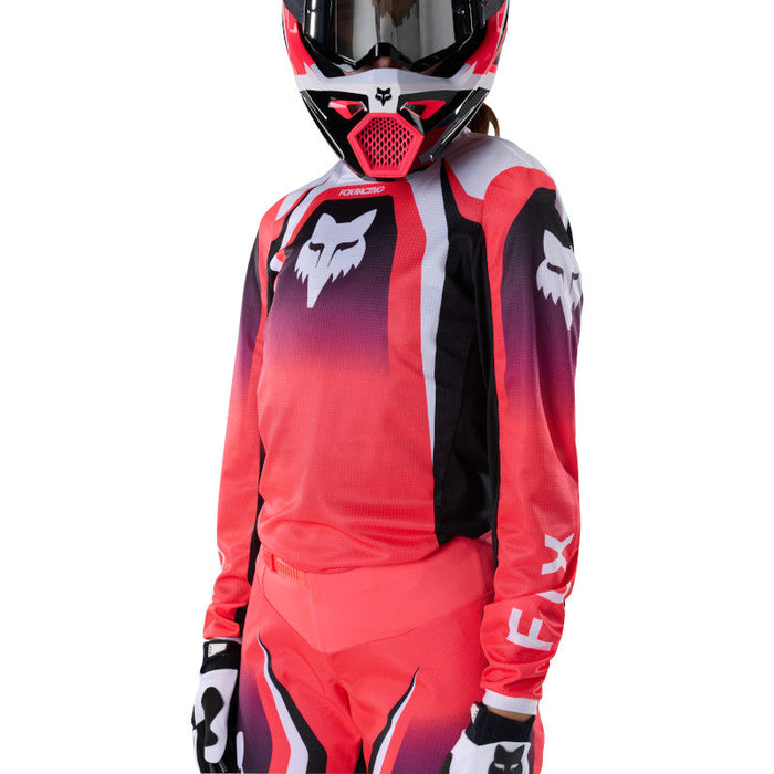 Fox Wmns 180 Frame Jersey - Neon Pink