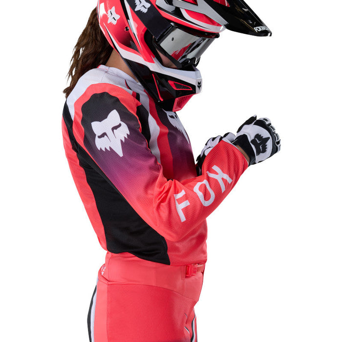 Fox Wmns 180 Frame Jersey - Neon Pink