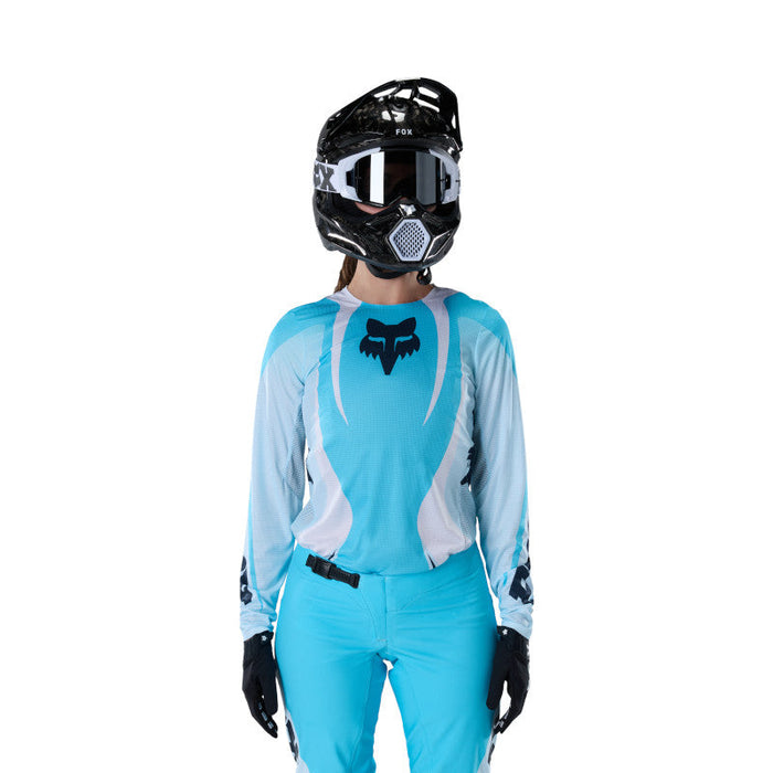 Fox Wmns Flexair Thorn Jersey - SKY BLU
