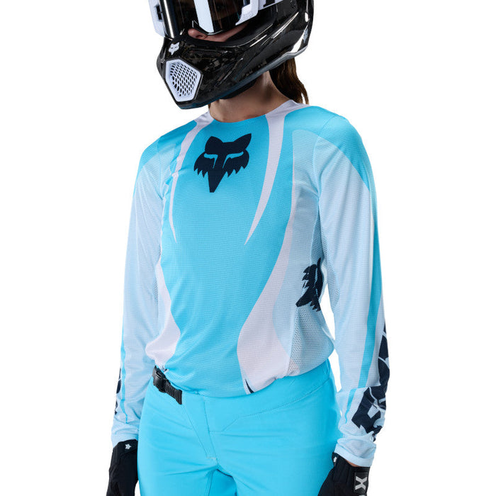 Fox Wmns Flexair Thorn Jersey - SKY BLU