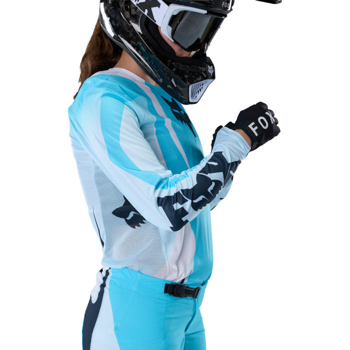 Fox Wmns Flexair Thorn Jersey - SKY BLU