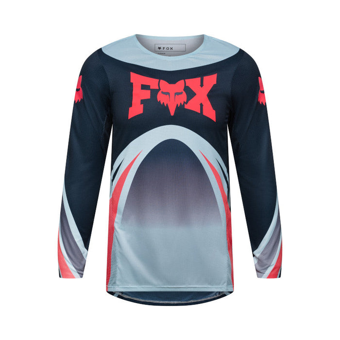 Fox Yth Flexair Arc Jersey - IceBlu
