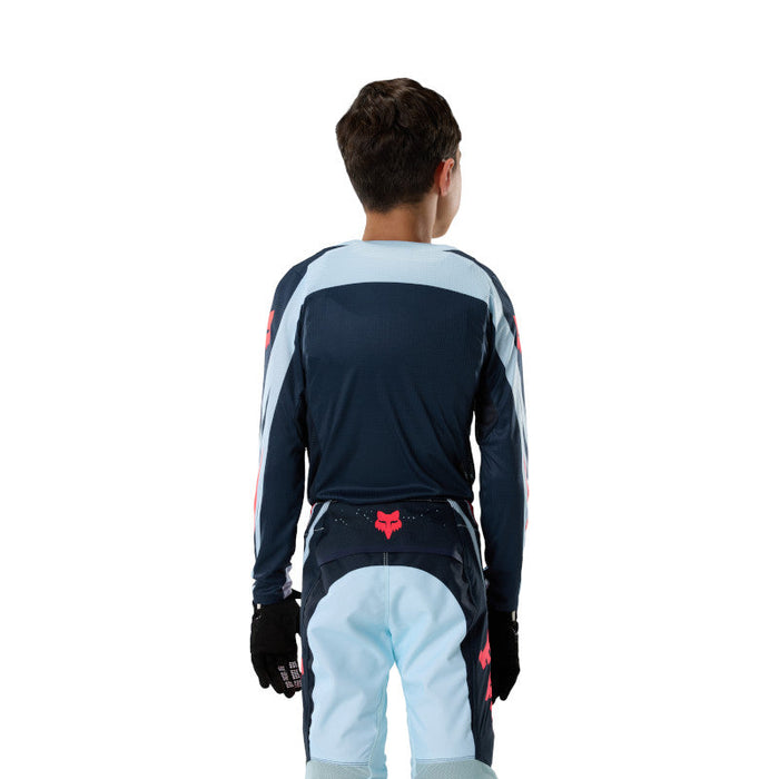 Fox Yth Flexair Arc Jersey - IceBlu