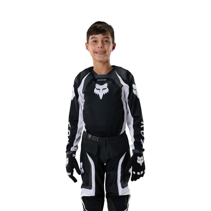 Fox Yth 180 Frame Jersey - Blk