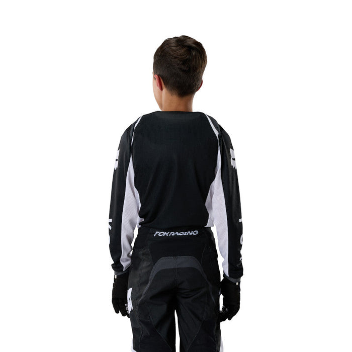 Fox Yth 180 Frame Jersey - Blk