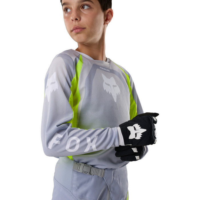 Fox Yth 180 Frame Jersey - GryYlw