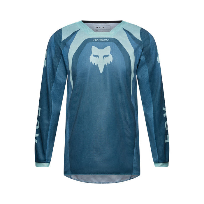 Fox Yth Girls 180 Frame Jersey - DP BLU