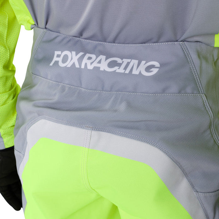 Fox 180 Frame Pant Extd Sizes - GryYlw
