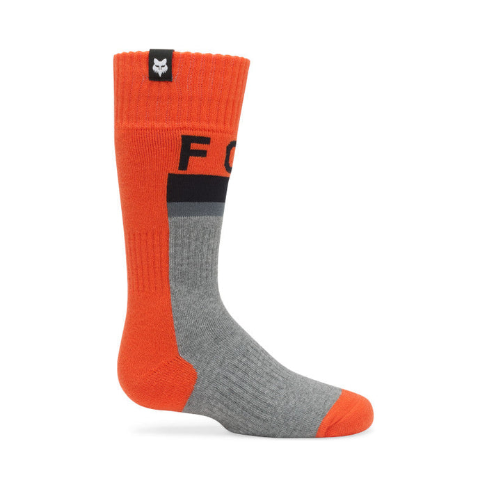 Fox Yth 180 Core Sock - Org