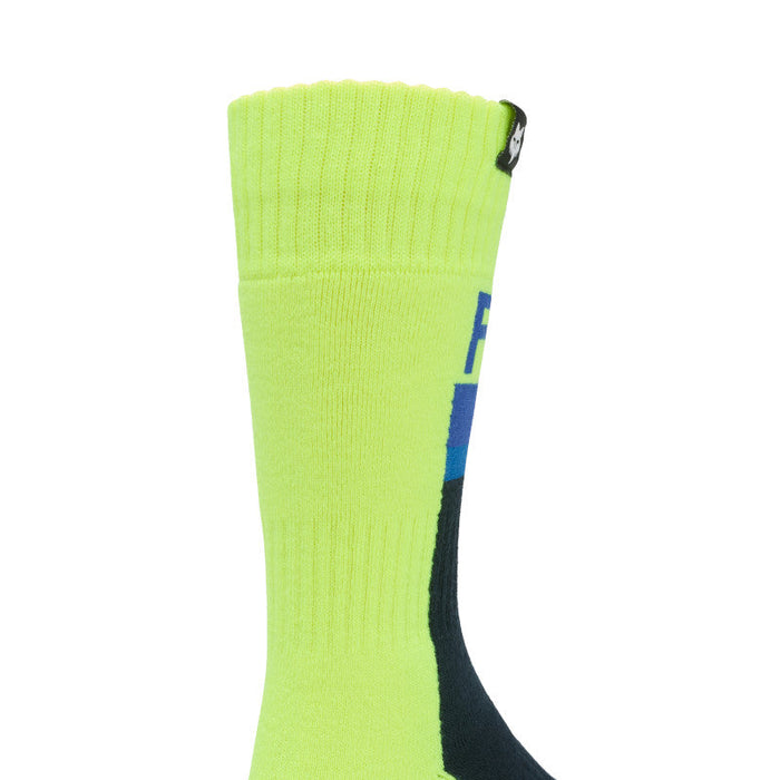 Fox Yth 180 Core Sock - HV YLW