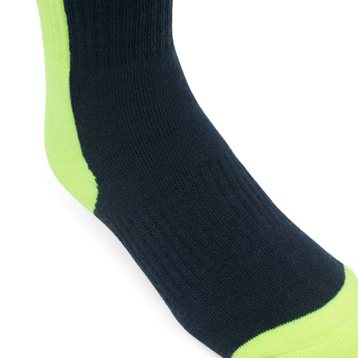 Fox Yth 180 Core Sock - HV YLW