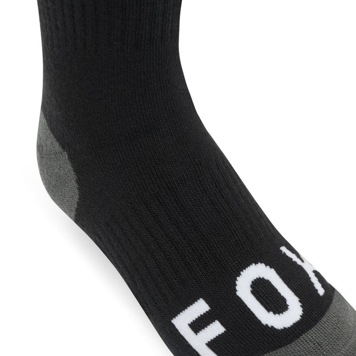 Fox Yth 180 Elevated Core Sock - Blk