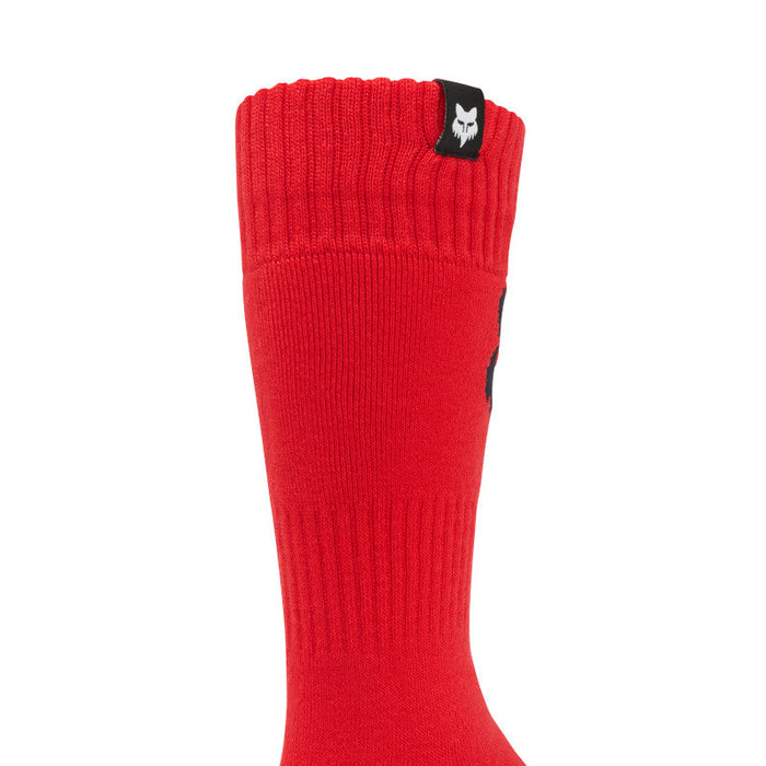 Fox Yth 180 Elevated Core Sock - Red