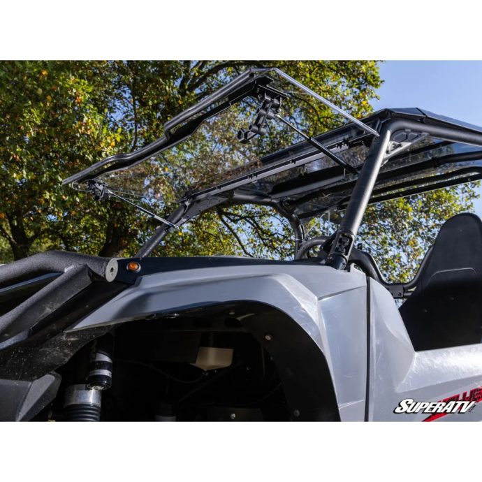 Flip Windshield For Yamaha Wolverine and RMAX Models Top Two Moto