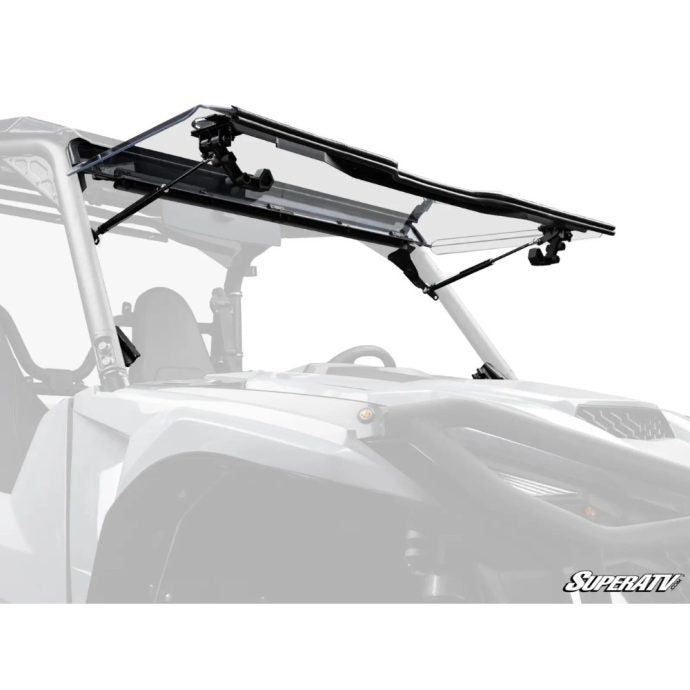 Flip Windshield For Yamaha Wolverine and RMAX Models Top Two Moto
