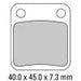 Ferodo Brake Pads FDB0250EF 2 Pack Ferodo