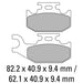 Ferodo Brake Pads FDB2149SG 2 Pack Ferodo