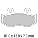 Ferodo Brake Pads FDB383P 2 Pack Ferodo