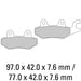 Ferodo Brake Pads FDB63 Ferodo