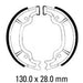 Ferodo Brake Shoe Set - Fsb947A [Eco Friction] [Bq10] Ferodo