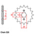 Front Sprocket - Steel 1G8 JT Sprockets
