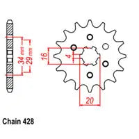 Front Sprocket - Steel 200 JT Sprockets