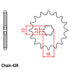 Front Sprocket - Steel 2J5 JT Sprockets