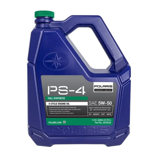 Full Synthetic 5W50 All Season Engine Oil 4 Stroke 1 Gallon Polaris