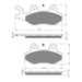 GOLDfren Brake Pads Off-Road Racing GF002 - K5 (PR46)